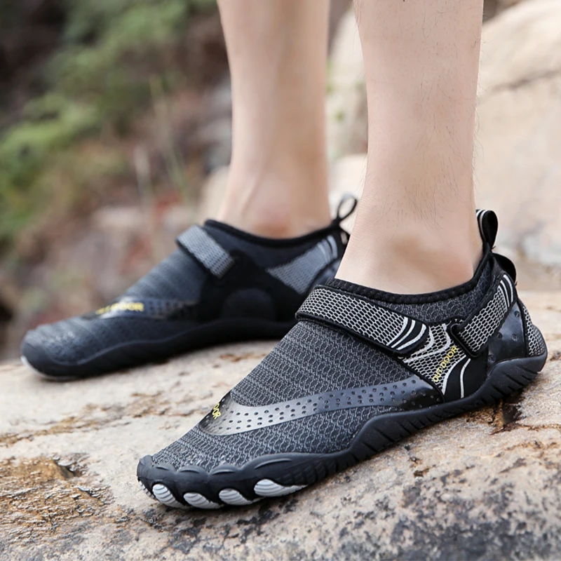 NEW Mens Water Shoes Summer Aqua Water Sneakers Wading Outdoor Beach Diving Soft 