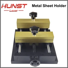 Hunst – support de feuille de métal pour marquage de Fiber, fixation de marquage, support fixe en métal pour marquage Laser, outils de coupe 