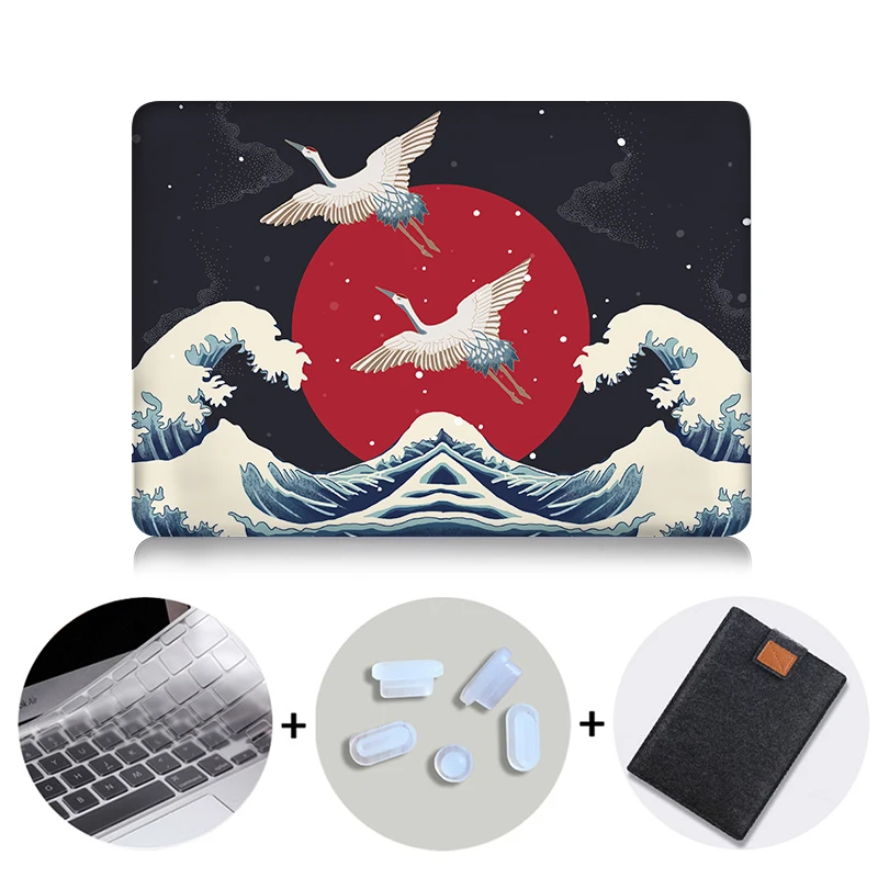 MB13 Чехол MTT для ноутбука Macbook Air Pro retina 11 12 13 15, жесткий чехол с сенсорной панелью для mac book Pro 13,3, 15,4 дюймов, сумка для ноутбука - Цвет: MB13