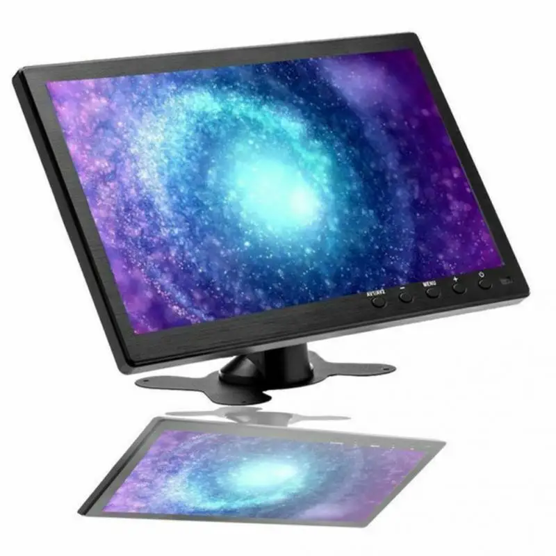 

10.1" HD CCTV Monitor PC Screen AV/VGA/HDMI/BNC Video Display Built in Speaker Multifunction Screen Portable Monitor Display