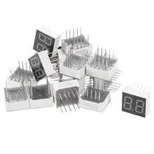 0,36 дюймов 2 обычных катода красный светодиодный дисплей цифровая трубка 15 мм* 14 мм* 7,2 мм 20 шт