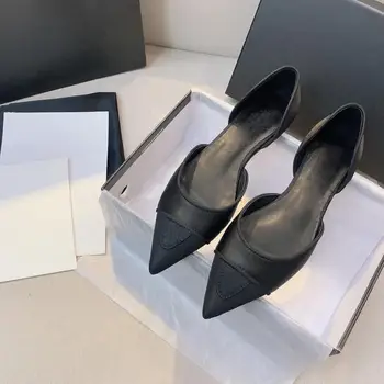 

Shoes For Women High Heels Pumps 2020 Luxury Designer C Brand Black Dress Shoes Ladies Wedding Party High Quality Leather Shoes