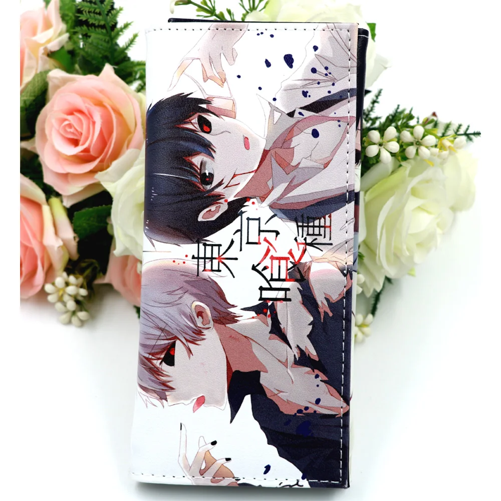 Токийский Гуль аниме клатч кошелек Kaneki Кен держатель для карт с