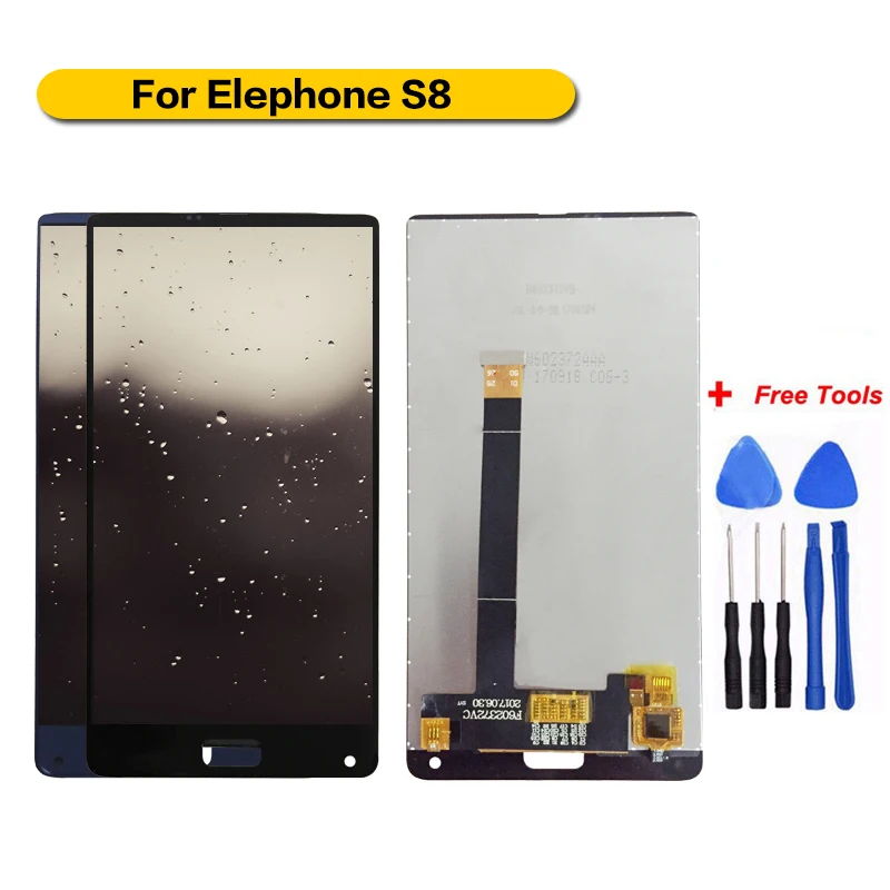 

For Elephone S8 LCD Display Touch Screen Assembly Complete Replacement LCD For Elephone S8 Mobile Phone LCD