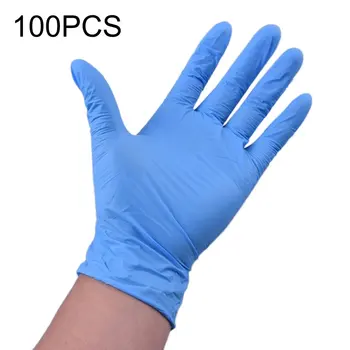 

Vinyl Gloves 100 / Box Disposable Powder-free Industrial Food Safety 3mm Translucent Pvc Gloves Nitrile Gloves