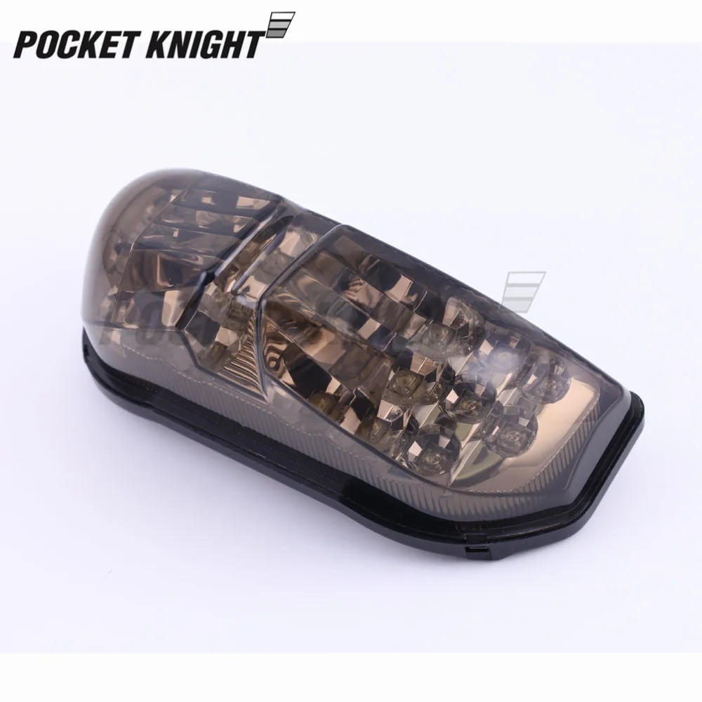 Black 2 Светодиодный задний стоп-сигнал для YAMAHA FZ8 2010-2013 FZ1 2006-2013 мотоцикл Встроенная задняя подсветка мигающая лампа - Цвет: Black 2