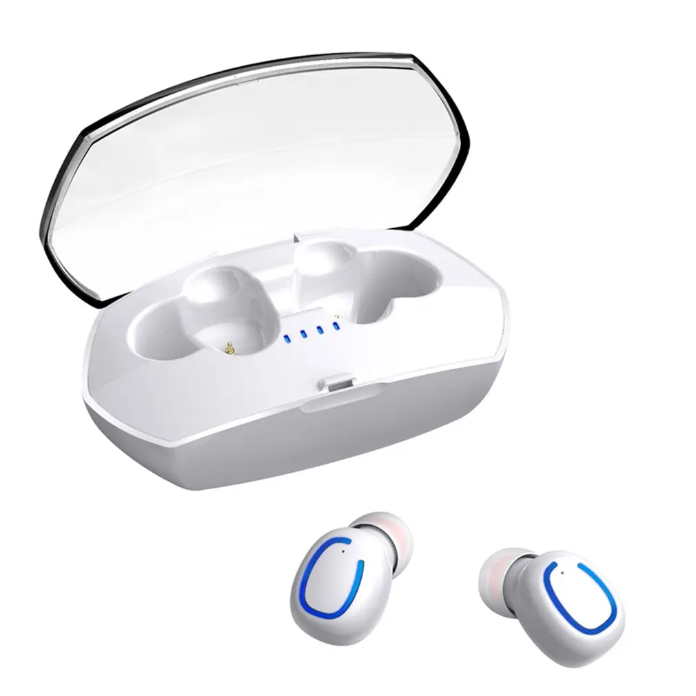TWS Bluetooth 5 0 наушники стерео беспроводные водонепроницаемые с портативной