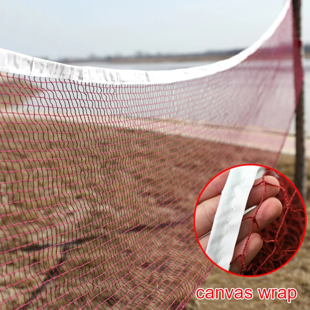 Standard Badminton Net Indoor Outdoor Sports Volleyball Competition Portable 
