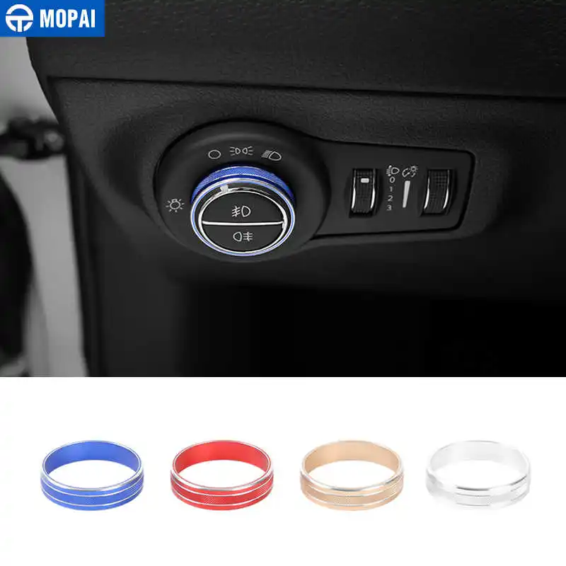 MOPAI украшение для салона автомобиля из алюминиевого сплава кольцо Jeep Compass 2017