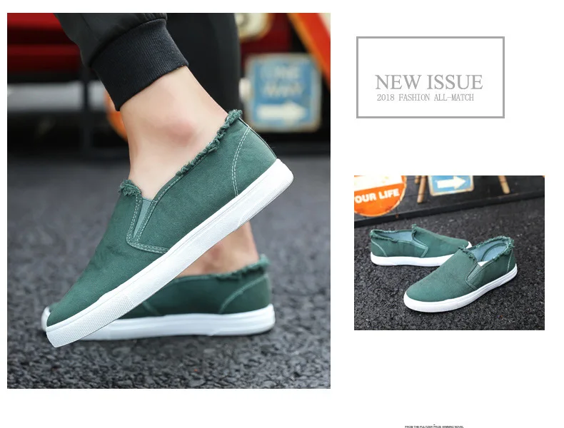 slip on men flats fashion shoes