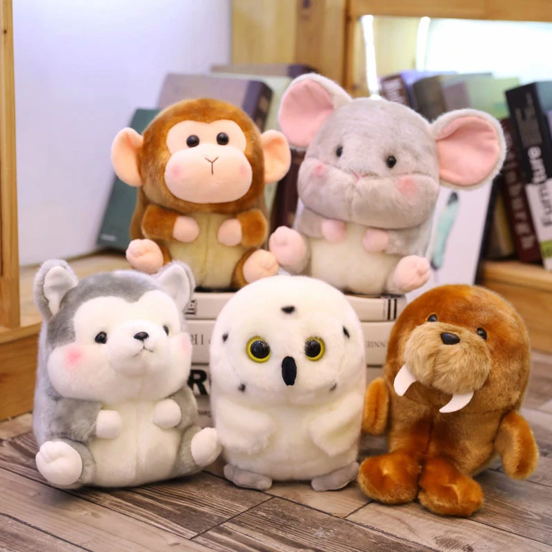 animaux et jouets en peluches