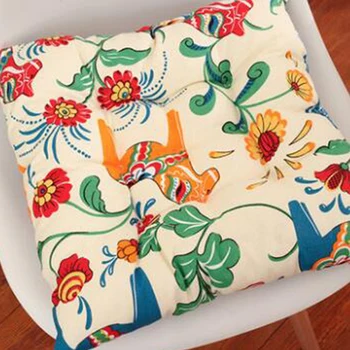 

Printing Canvas Seat Pads, Cotton Tatami Futon Floor Mat Thicken Cushion Chair Pads Office Student Waist Cushion Home Decor 45X4
