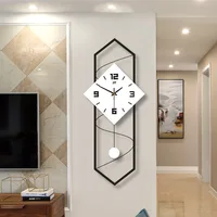 Nordic Minimalist Creative Wall Clock Modern Home Living Room Mute Clock Fashion Personality Art Decoration Quartz Clock Gift 1