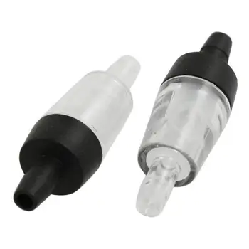 

2 Pack Aquarium Air Pump Check Valves Plastic One Way Non-Return Check Valve Air Pump Accessories for Fish Tank