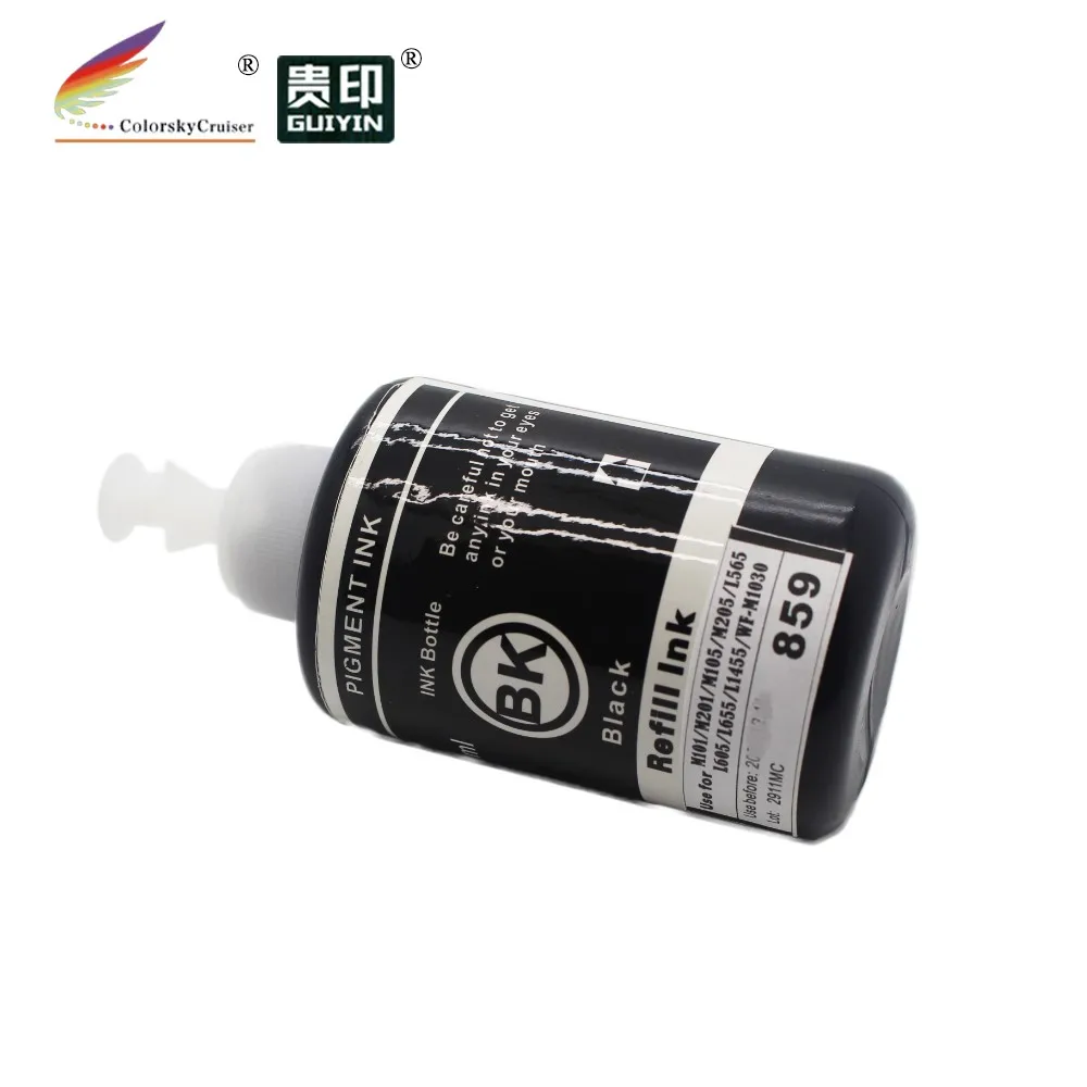 Bottiglia Di Inchiostro Del Pigmento Della Ricarica Per Epson T859 859 T7741 T774 774 Workforce M200 M105 M100 M101 M205 Ecotank L655 L605 L1455 L656 