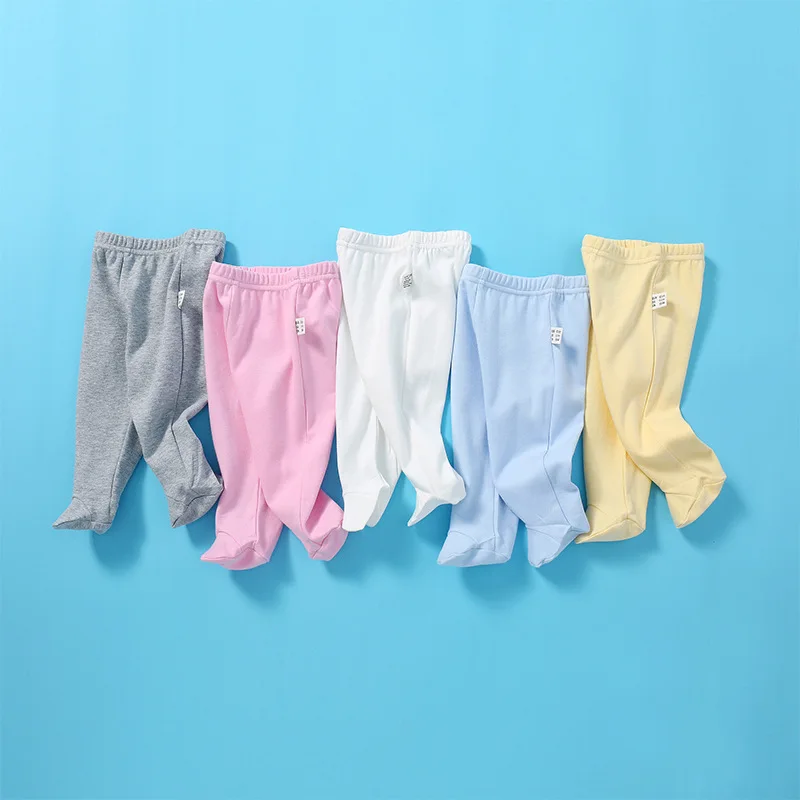 Pantalones de algodón para bebé recién nacido de 0 a 12M, ropa para bebé, niña, niño, novedad