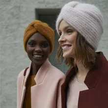 Брендовые зимние вязаные шапочки шапки женские толстые теплые шапочки Skullies шапка женская вязаная шапка с буквенным принтом шапочки уличные наборы для езды на велосипеде