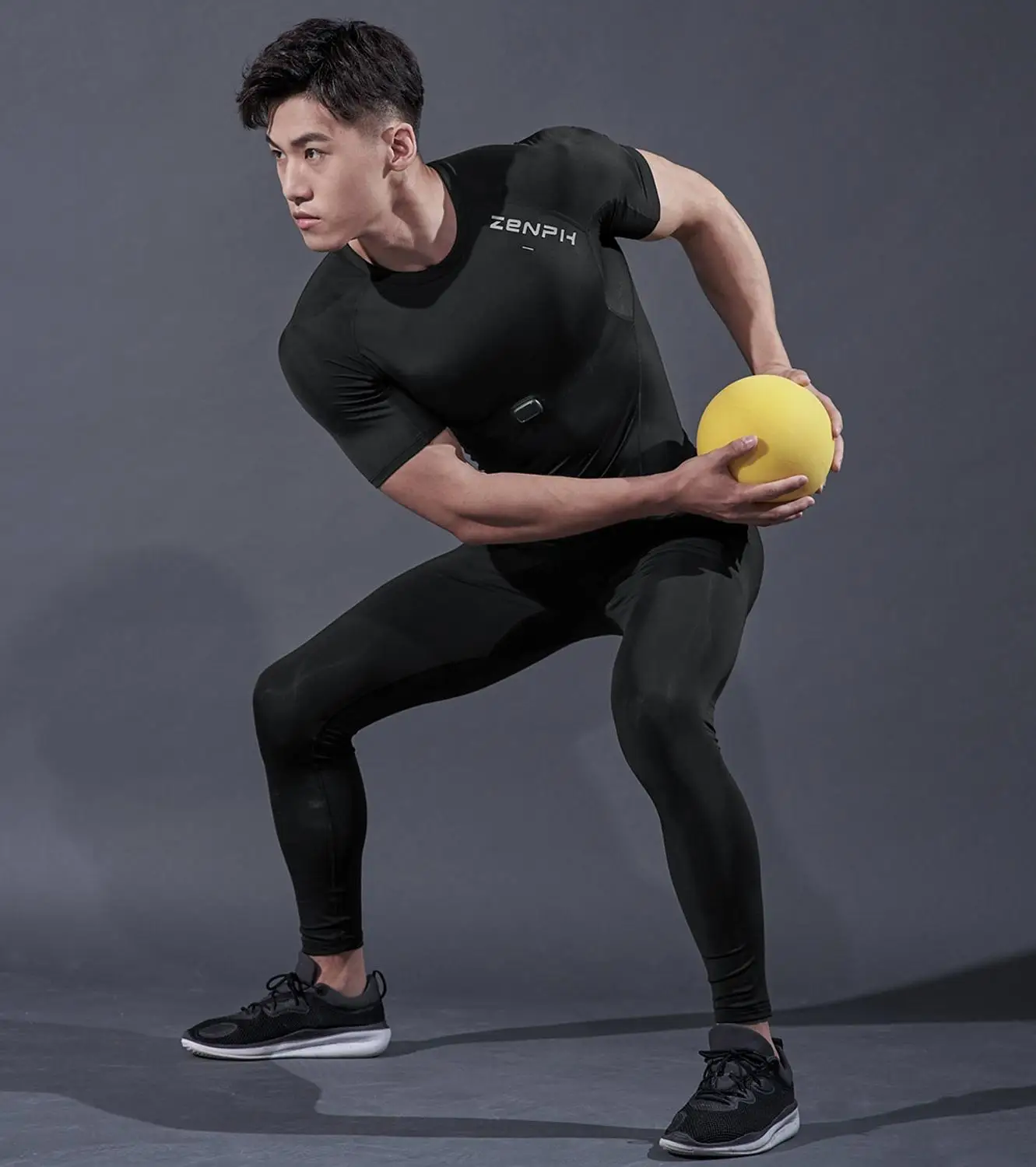  Xiaomi ZENPH men smart sportswear real time monitoring High elasticity Quick drying Summer Sporting