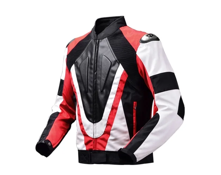 Motorcycle Wear Anti-fall Imitation Leather Sportswear Cycling Jacket Rider off-road clothing waterproof Outdoor sport jackets