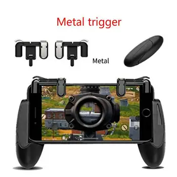 

For PUBG Gaming Trigger Phone Game Mobile Controller Gamepad Tools For Android IOS 4.6 - 6.5 Inch Mobile Phone R15