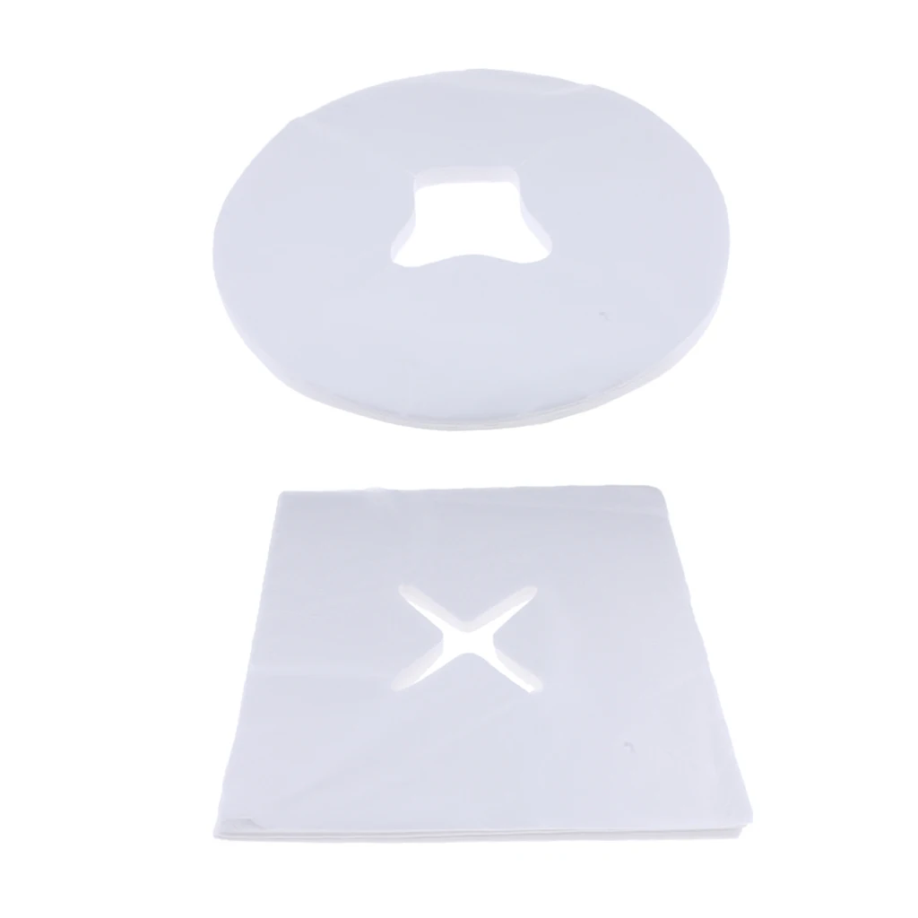 300pcs Disposable Acupuncture Massage Table Bed Face Cradle Cushion Covers 300pcs Disposable Acupuncture Massage Table Bed Face Cradle Cushion Covers