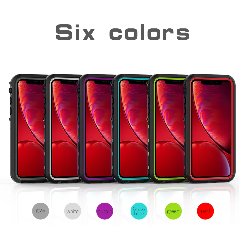 Фирменный чехол Redpepper для iPhone11Pro Max IP69 водонепроницаемый точечный+ Серия подводный противоударный чехол для iPhone11Pro