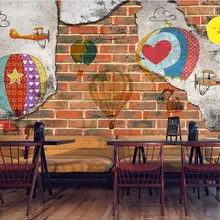 Индивидуальные большие фрески ретро настенные плитки комиксы обои фрески