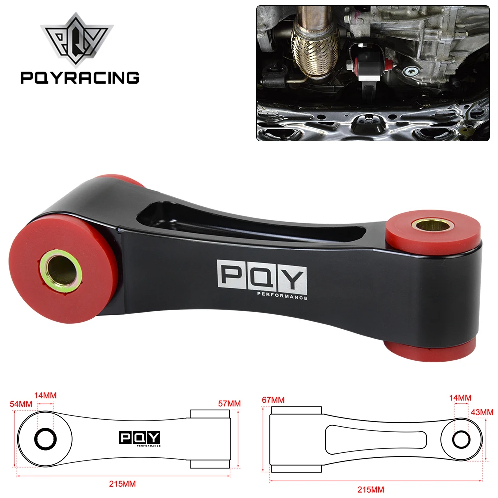 PQY-85A Alu& Poly заднее крепление двигателя для- Honda Civic 1,5 T SI type-R FC/FK8 AT/MT с логотип PQY PQY-TSB07