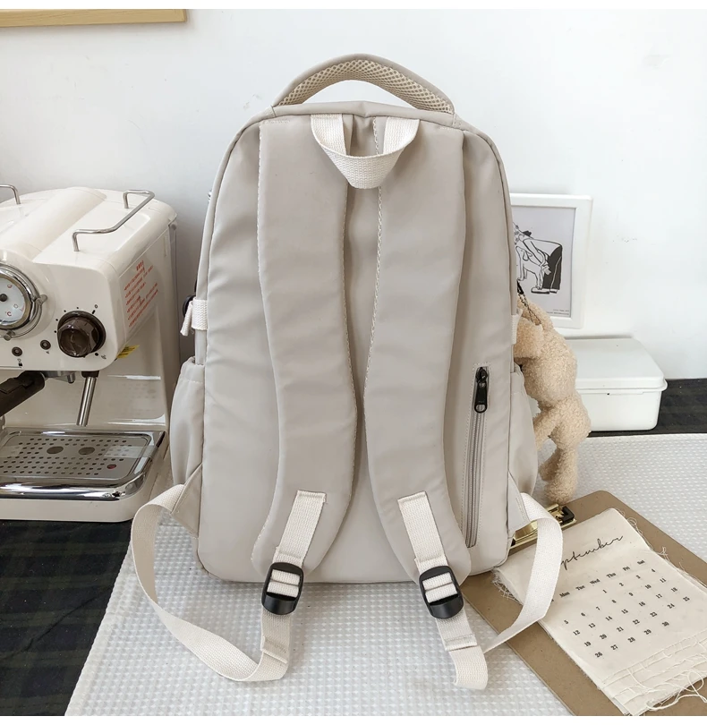 stylish backpacks for teenage girl 2021 New Waterproof Nylon Women Backpack Korean Japanese Fashion Female Students Schoolbag Multilayer Simple Sense Travel bag stylish sling bags