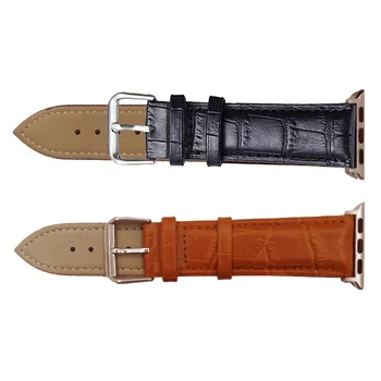 

Leather Band Loop Strap For Apple Watch 4 3 2 1 38mm 40mm Men Leather Watch Band for iwatch 5 44mm 42mm Bracelet