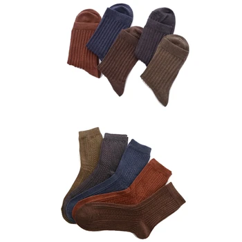

Men's Winter Warm Socks Vintage Fashion Casual Socks Business Cotton Socks