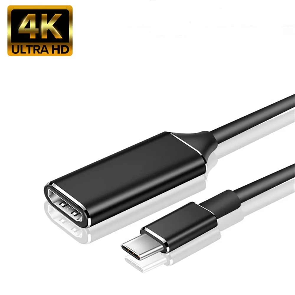 Usb type C к HDMI 4K кабель адаптер мужчин и женщин конвертер для MacBook PRO samsung S9 S10 huawei mate 20 p30 pro Thunderbolt
