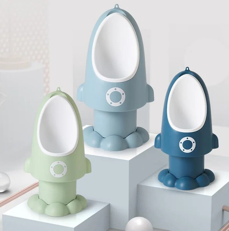 MOTOHOOD Cartoon Baby Boy Potty Toilet Training Children Stand Urinal Boys Infant Toddler Wall-Mounted Training Potty Toilet 5