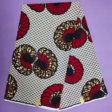 Mitex Печать Ткани Хлопчатобумажные для изготовления платьев юбки/африканские ткани Kitenge ткани африканская Pagne NAR-63