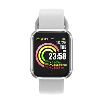 

QW21 Smart Band Heart Rate Blood Pressure Water Resistant Smart Bracelet Record Activity Information Reminder Pedometer Bracelet