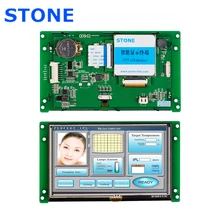 

5" RS232 LCD Display Panel with Controller Board + Program + Touchscreen