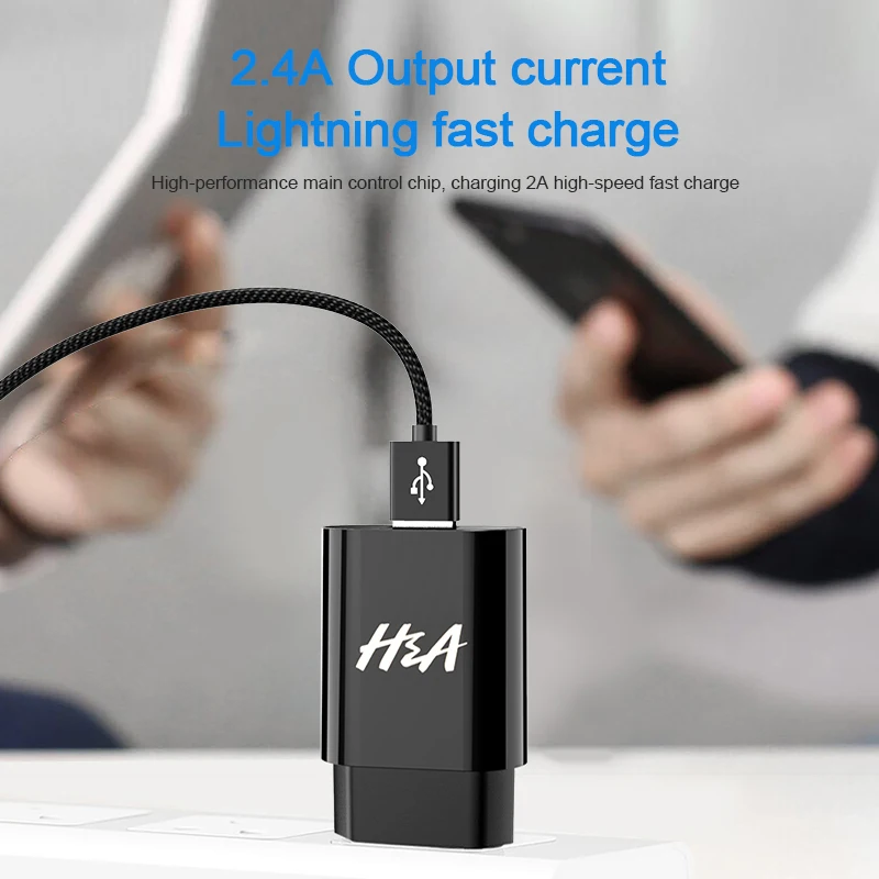 Быстрый Универсальный; портативный; USB зарядное устройство ЕС зарядное устройство для мобильного телефона настенное зарядное устройство с адаптером для путешествий usb-кабель для samsung S10 huawei