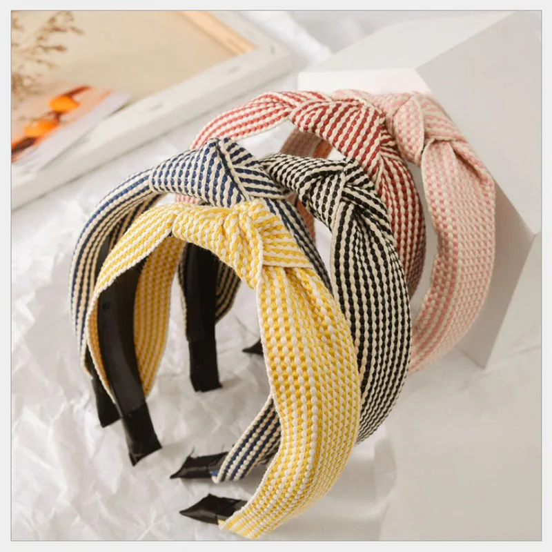 

Women Dot Hair Accessories Solid Wave Point Headbands Fashion Round Dot Headwear Girls for Bath Makeup Hair Band New Head Band