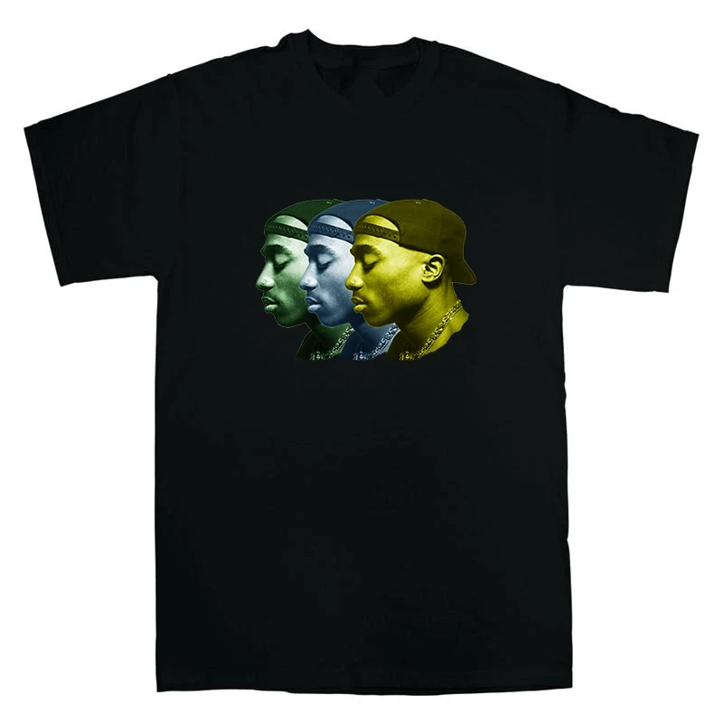 Билли эйлиш Хип Хоп Футболка 2pac Винтаж уличная высокое качество хлопок live мультфильм Rap God