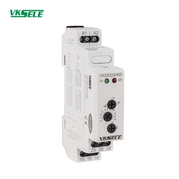 

VKS532 Multi time range 12V 24V 220V A/B two-mode selected timer delay switch