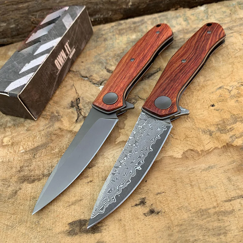 Modern Style – 4 Knives Set (A) – 73-layer Damascus (Sunnecko S&J