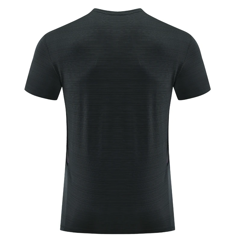 Man Fitness Short Sleeves Running Sport Men Gym Quick Dry Tshirts Fashion Mesh Reflective Summer Tee Print Soccer Jersey 4