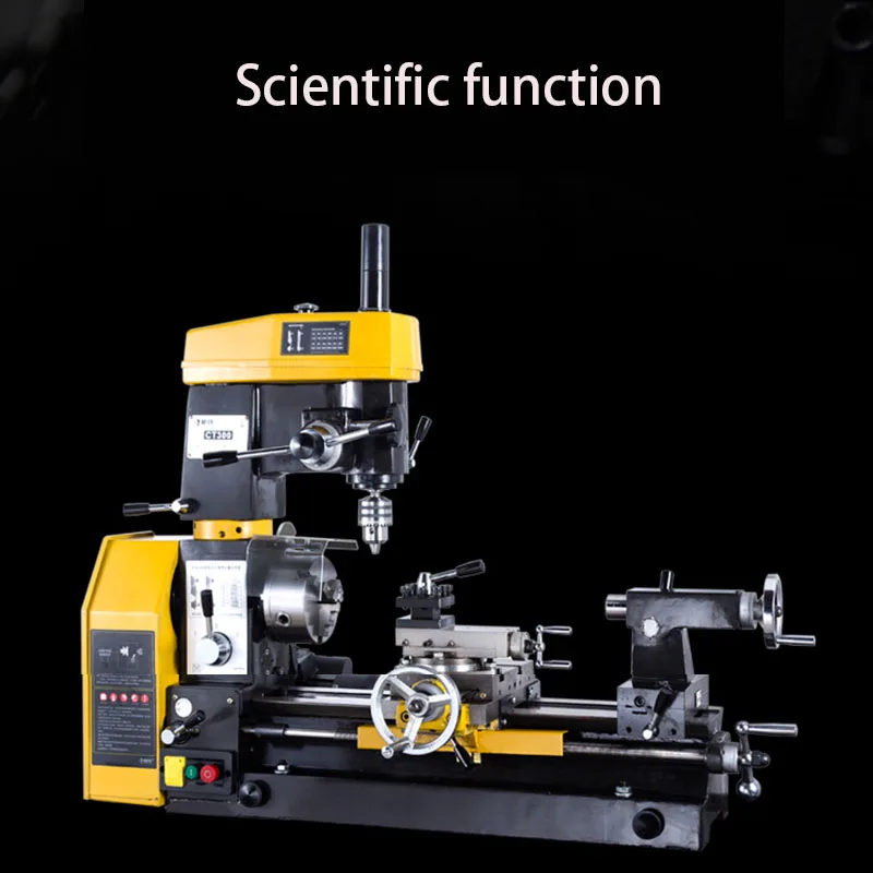 

CT300 household lathe drilling and milling machine metal milling machine / lathe small multi-function lathe rig