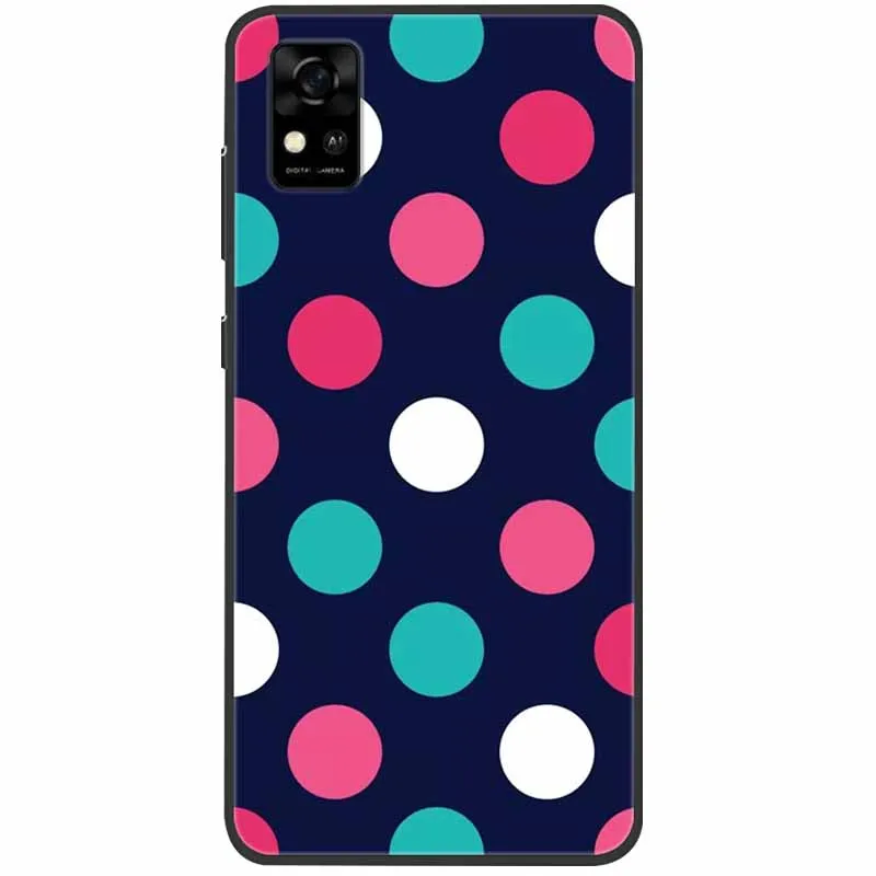 Cat Lion Print TPU Silicone Phone Cover