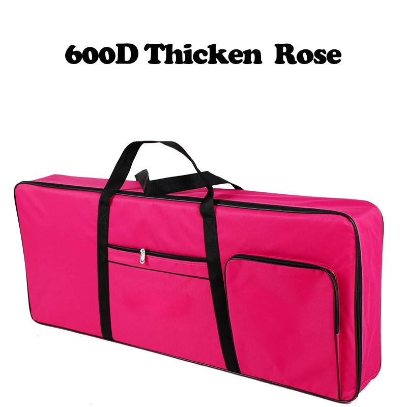 600D Thicker Nylon 61 Key Keyboard Bag Instrument Keyboard Bag Thicken Waterproof Electronic Piano Cover Case For Electronic
