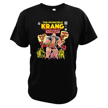 

Teenage Mutant Krang T shirt Parody Digital Print EU Size Soft Video Game Tops Teenage The Incredible Hulk Tee Shirt