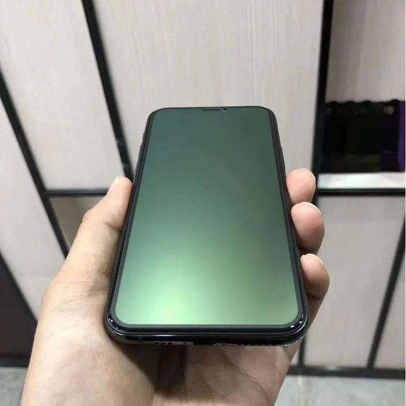 Полуночно-Зеленое матовое закаленное стекло для Apple iPhone 11 Pro Max 11Pro антибликовое матовое Защитное стекло для iPhone X XS Max XR