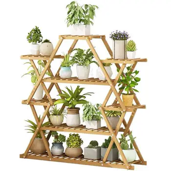 

Living room succulent plant pot stand multi-layer balcony floor creative simple modern green dill flower shelf indoor special of