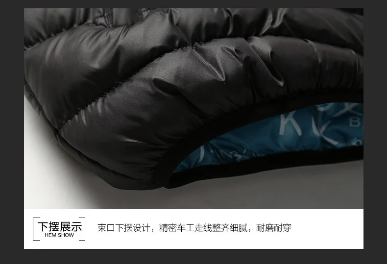 new style man winter stand collar Silk clothing coat jacket Warm and comfortable men winter coat