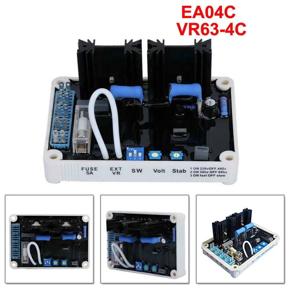 

AVR EA04C VR63-4C Automatic Voltage Regulator Replacement For Diesel Generators